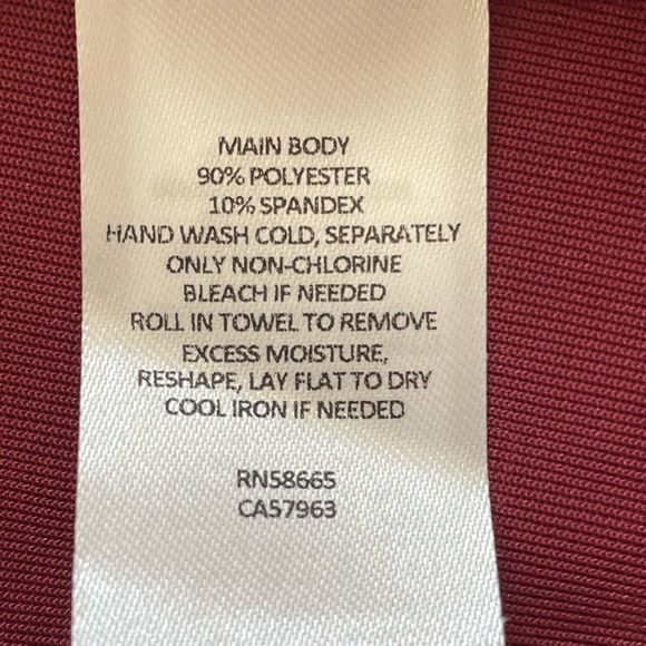 Halogen Velour Bubble Sleeve Top In Burgundy Stem - Picture 6 of 6